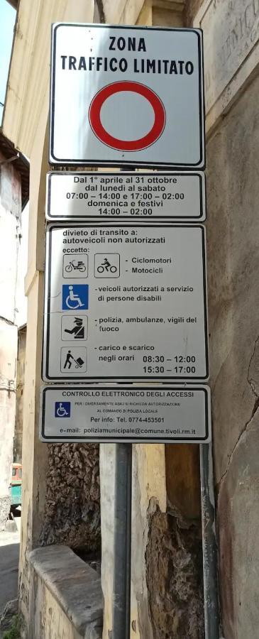 Alla Fontana Di Gemma Via Dei Sosii 69 Apartment Тиволи Екстериор снимка